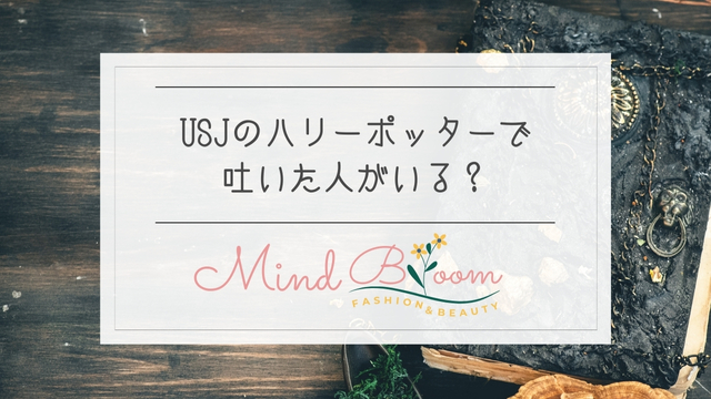 USJのハリーポッターで吐いた人がいる？